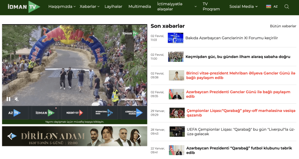 Idman TV is the best platform for free football streams