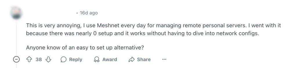 NordVPN review on Reddit
