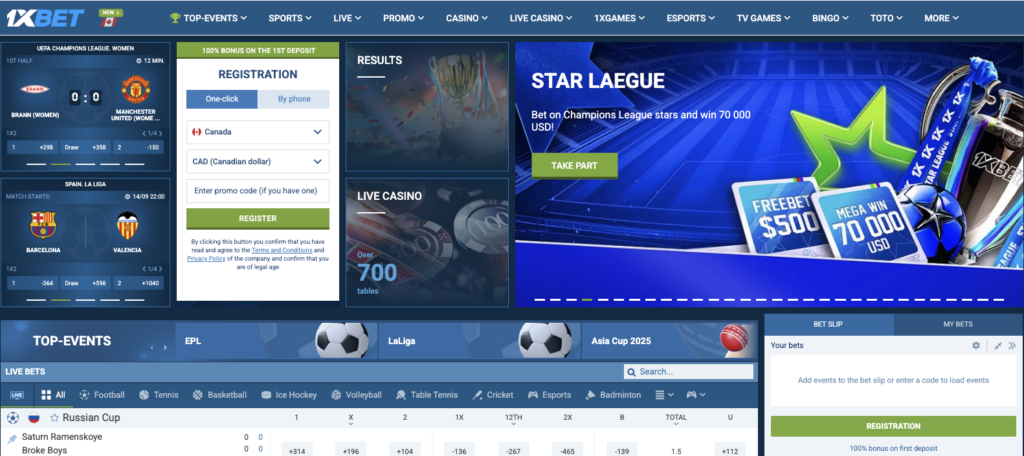 Place bets on 1XBET with NordVPN