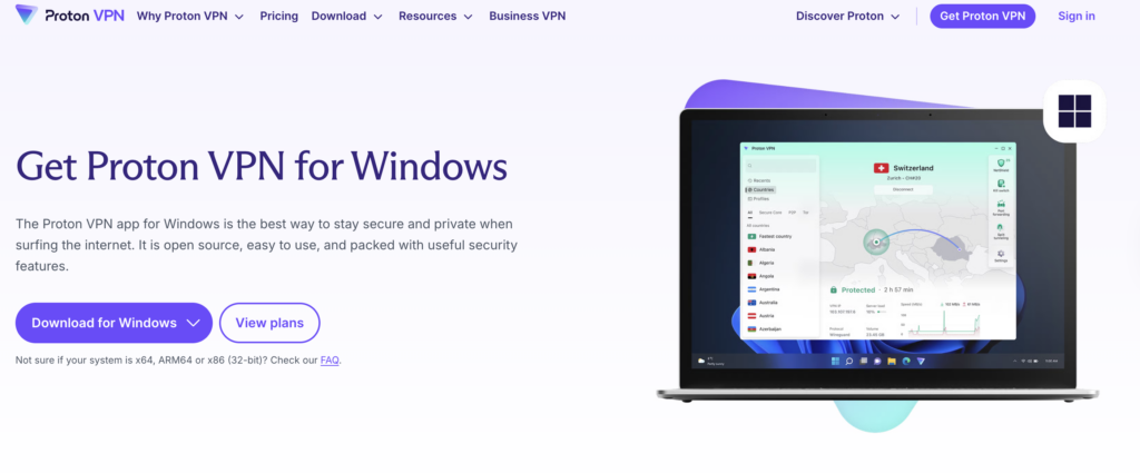 Download Proton VPN to access Tube8 in the UK