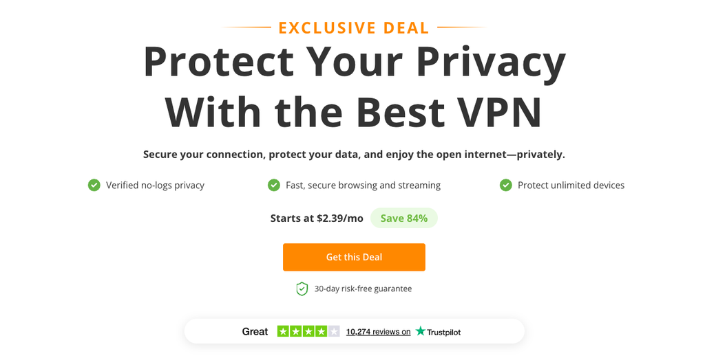 IPVanish Black Friday deals
