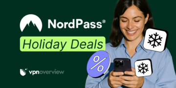 Get up to 56% off in the 2025 NordPass holiday campaign