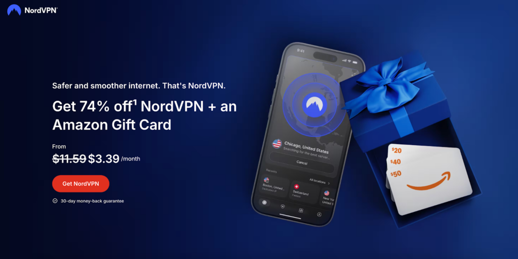 Watch AFL from anywhere with up to 74% off NordVPN
