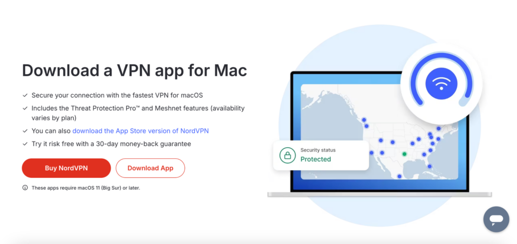 Download NordVPN for any device from the official website