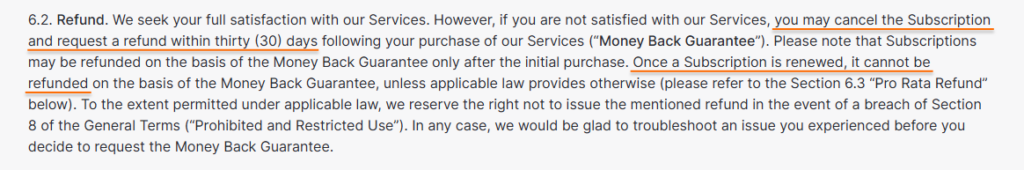 NordVPN 30-day refund doesn’t apply to crypto purchases, third-party plans, or after the 30-day period ends