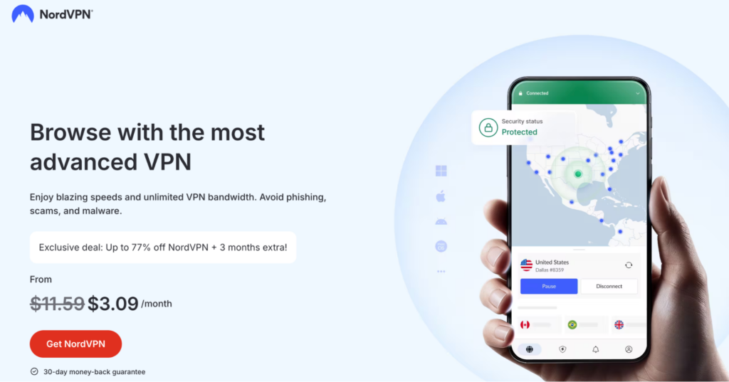 NordVPN is currently 77% off to bypass Arizona porn blocks