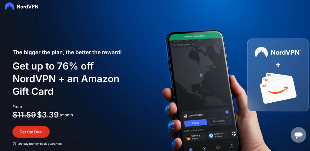 NordVPN is the overall best VPN for Kodi based on real-user testing