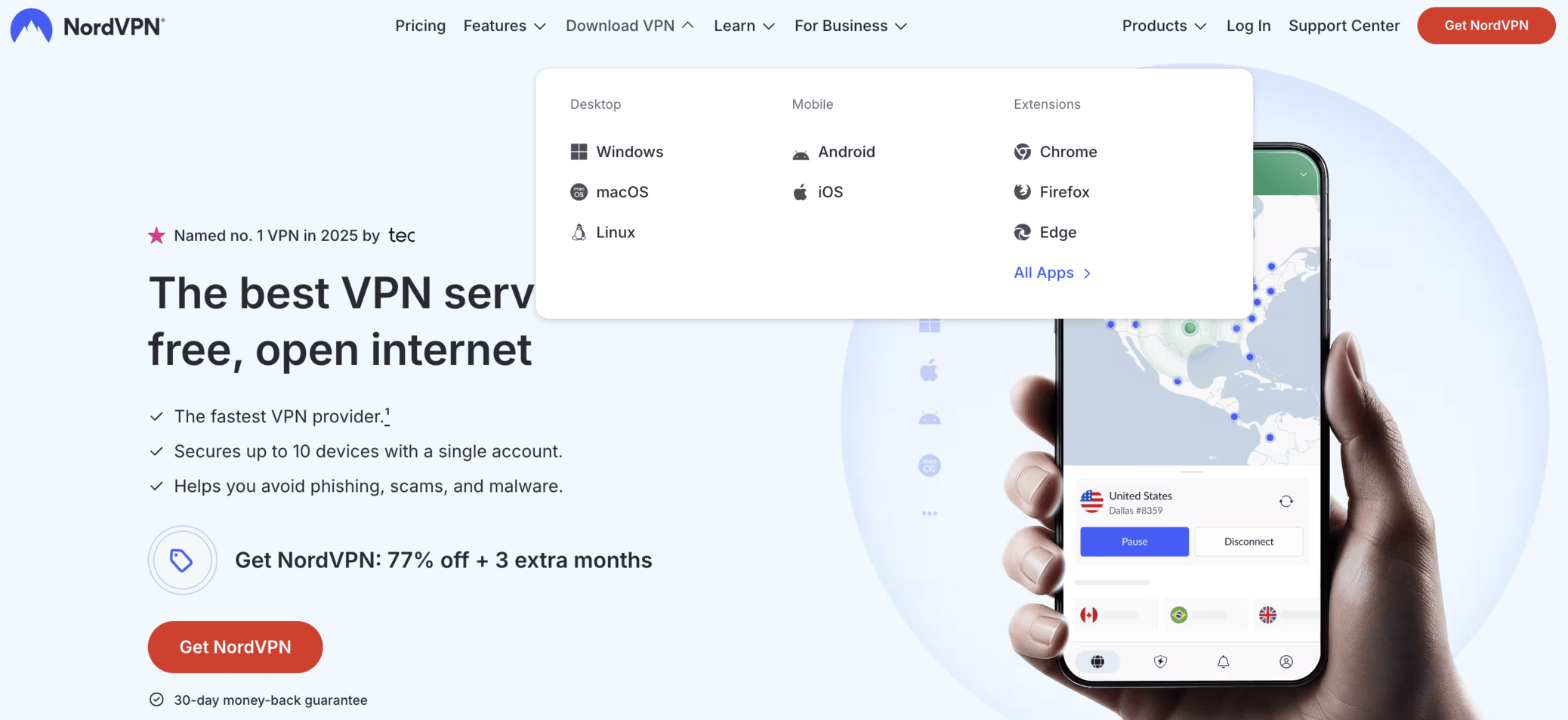 Download NordVPN for UEFA Europa League streams