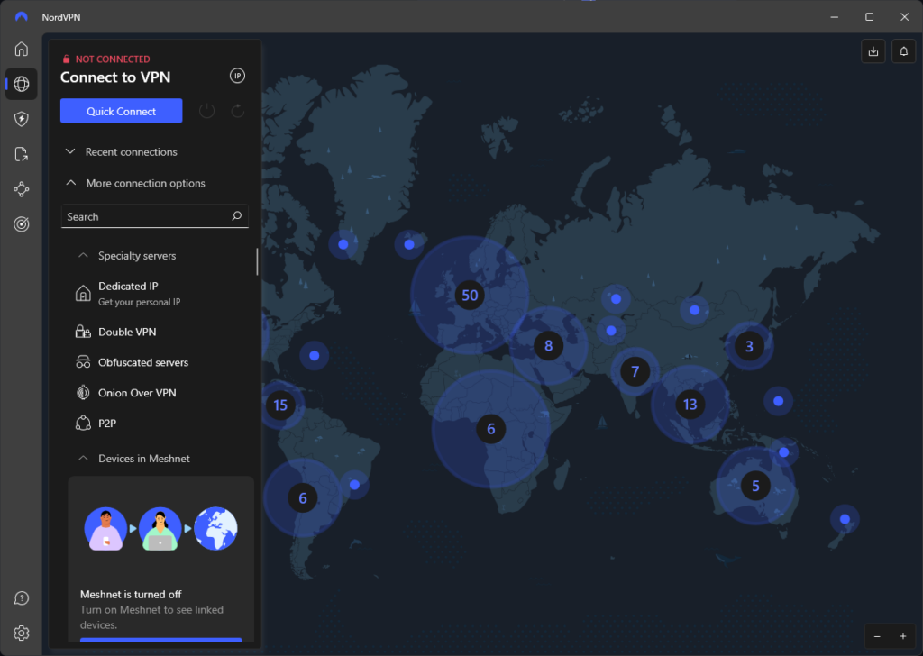 Connect to NordVPN server to unblock Netflix