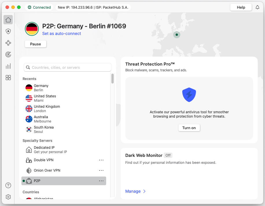 Connect to other countries to unlock different Amazon Prime Video libraries