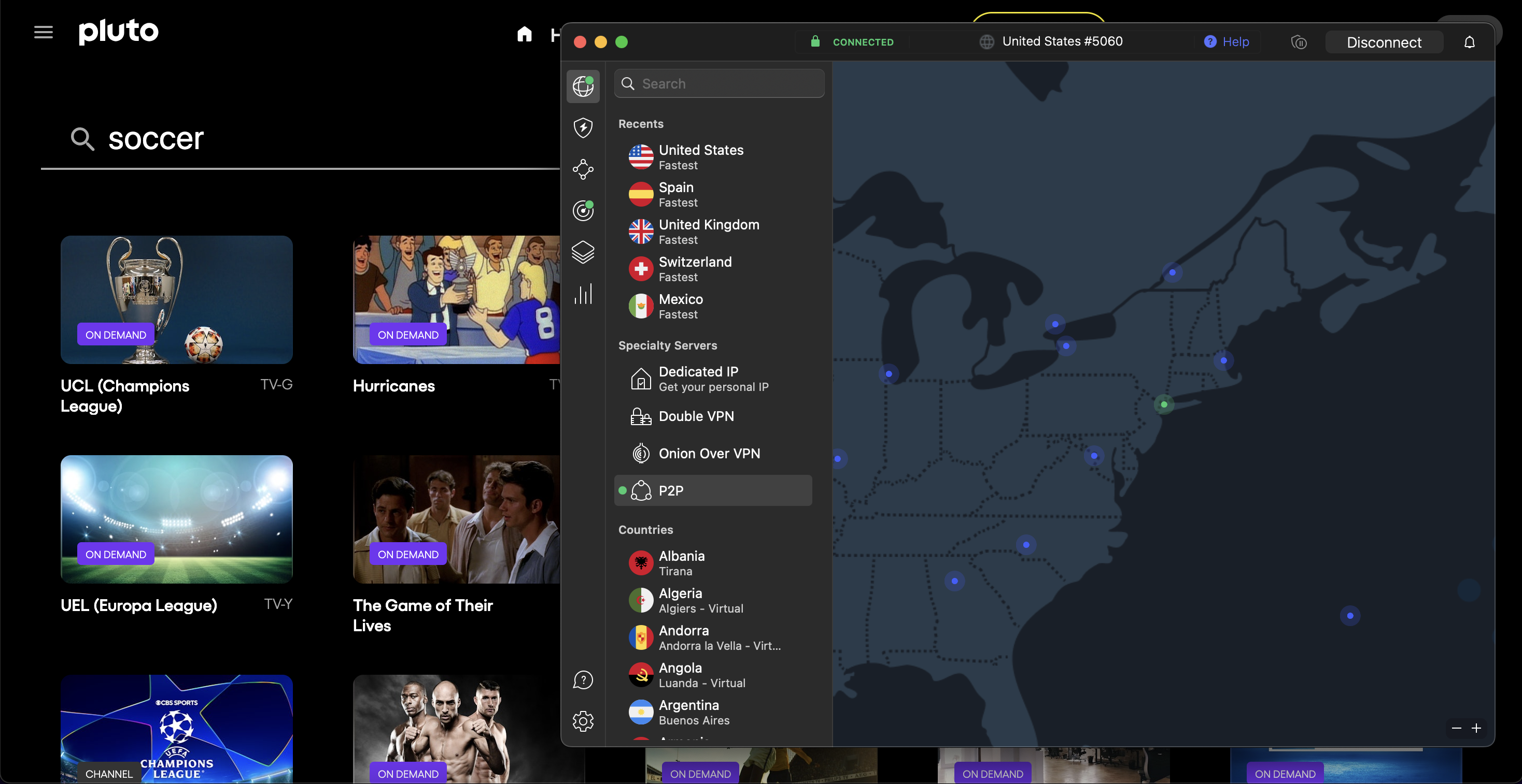 Pluto Tv to watch soccer for free
