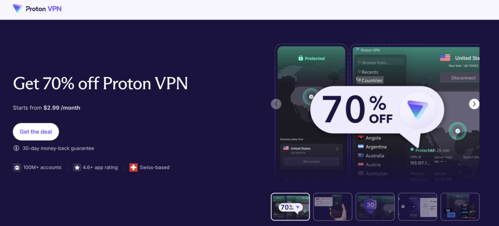 Proton VPN is the best VPN to access Bonnie Blue on Pornhub