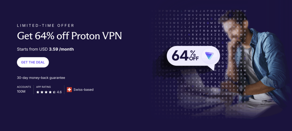 Proton VPN deal