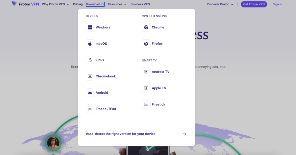 Download and install Proton VPN to bypass UK YouPorn age verification