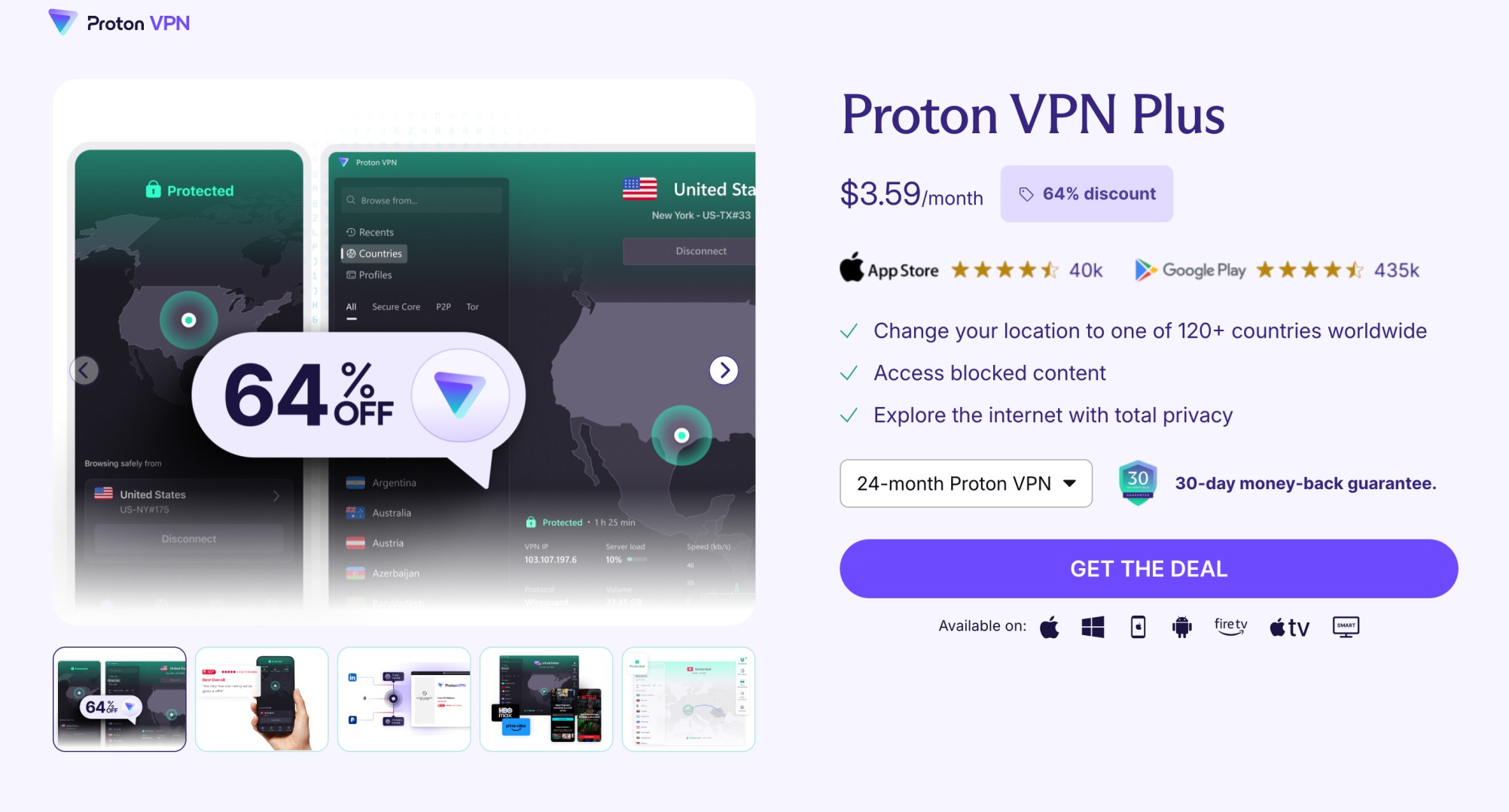 Watch UEFA Europa League privately with Proton VPN