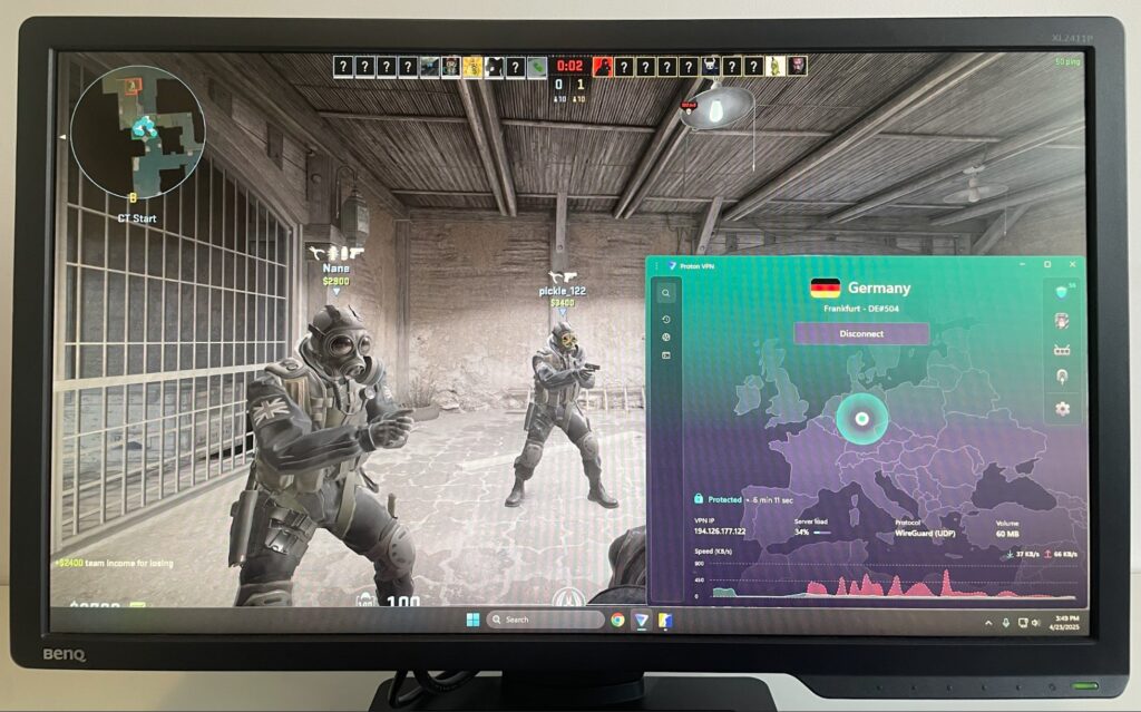 Proton VPN for gaming