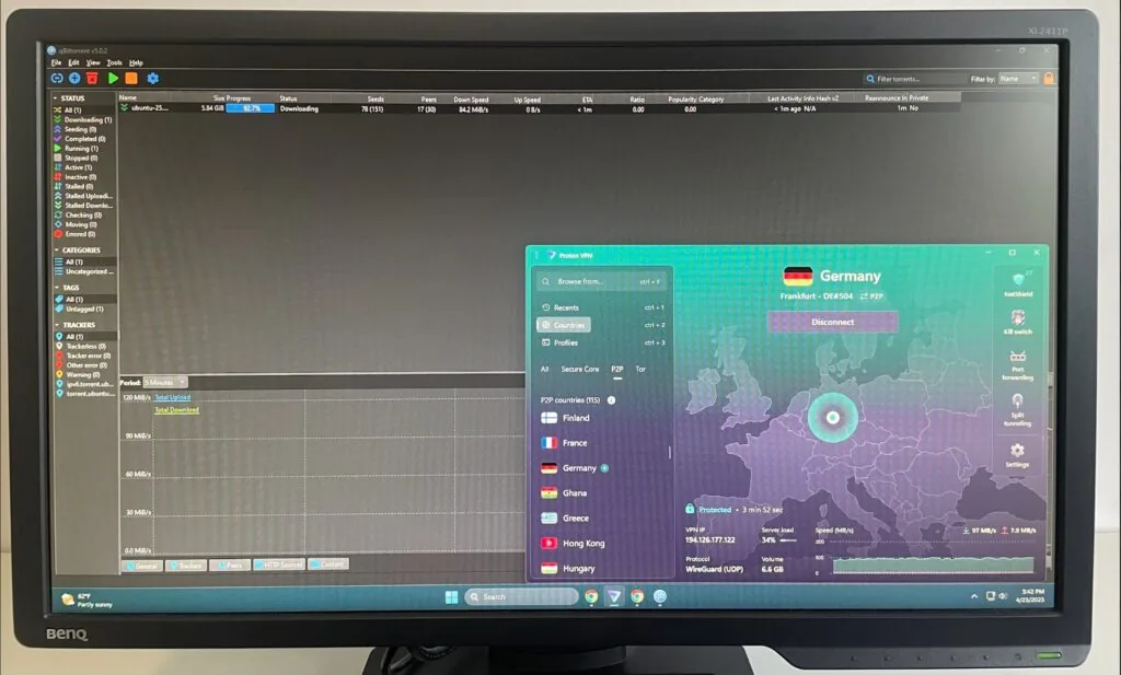 Proton VPN for torrenting