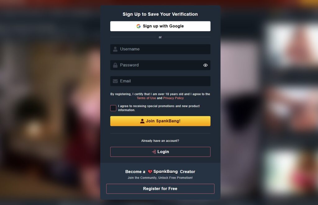 Spankbang age verification in the UK