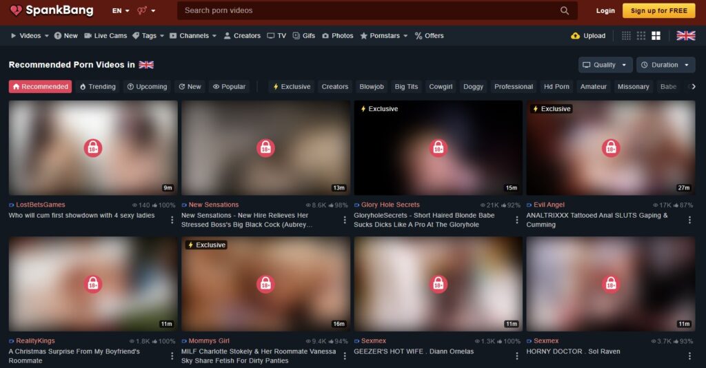 Spankbang age verification in the UK using ID