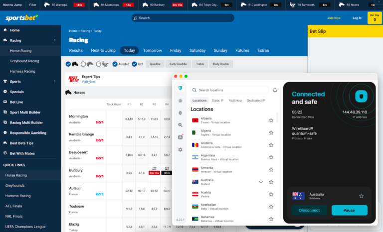 Best Sportsbet VPNs: how to use Sportsbet overseas in 2026