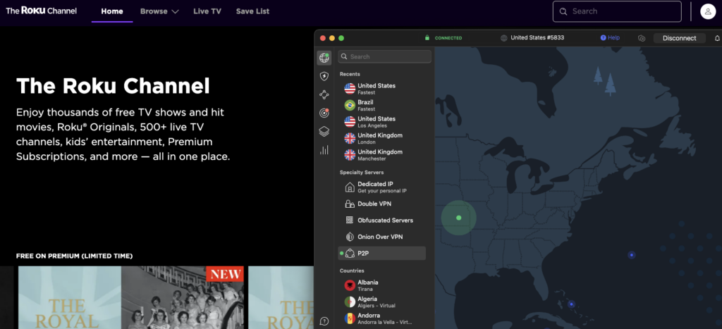 The Roku Channel: is free streaming platform with ads, featuring movies, shows, live TV, and Roku Originals