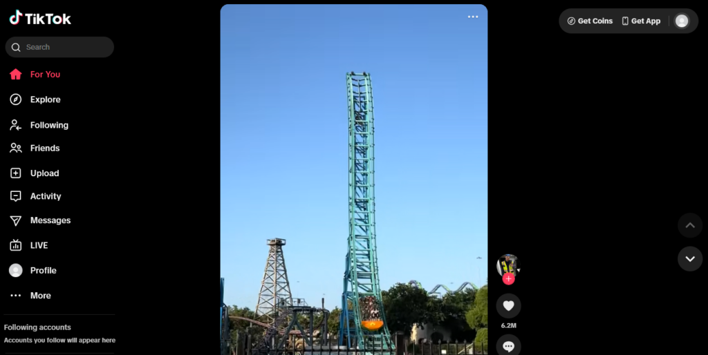 TikTok website