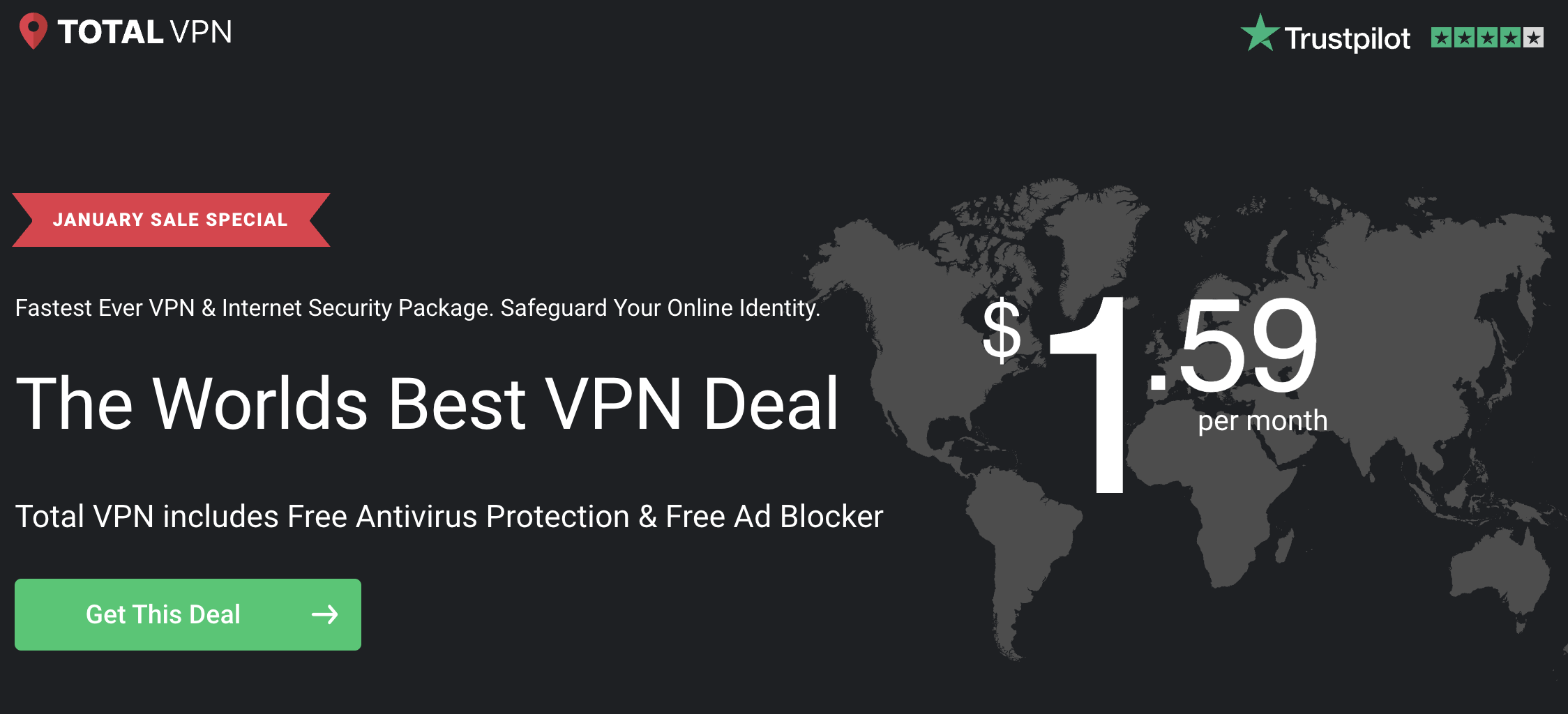 TotalVPN deal