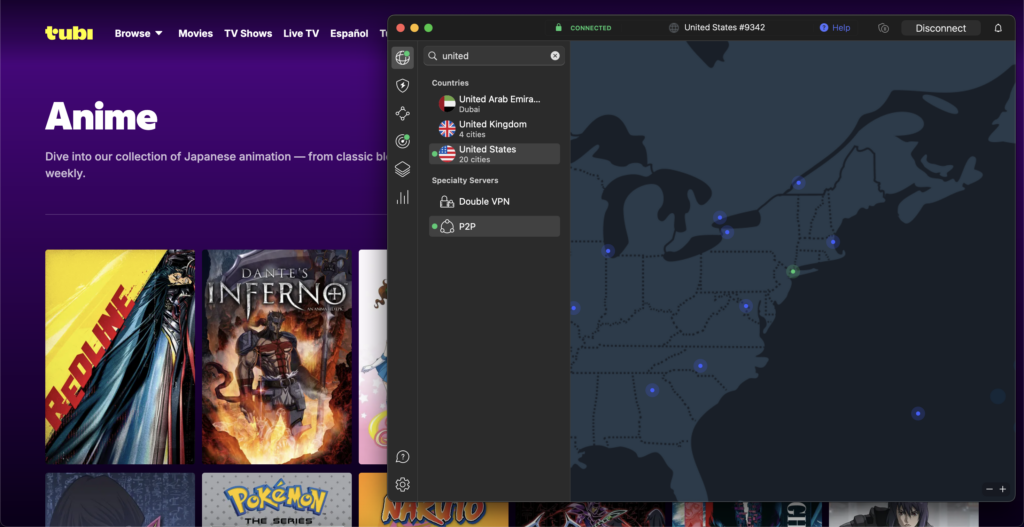 Tubi is a free and underrated treasure trove for anime fans